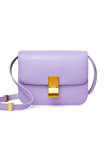 Martha Small Lizard Leather Purple Martha Small Lizard Leather Purple