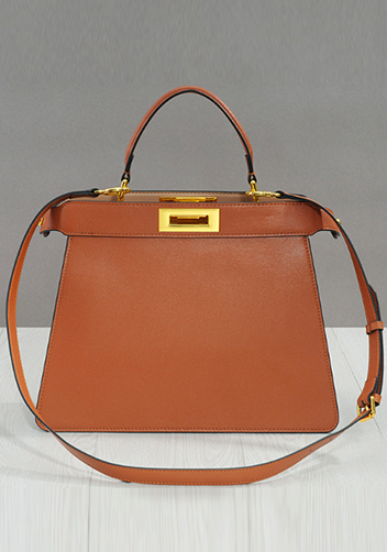 Carrie Leather Bag With Gold Hardware Camel Carrie Leather Bag With Gold Hardware Camel