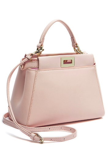 Carrie Smooth Leather Mini Bag Pink Carrie Smooth Leather Mini Bag Pink