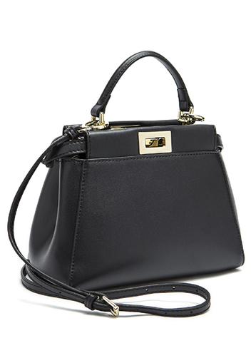 Carrie Smooth Leather Mini Bag Black Carrie Smooth Leather Mini Bag Black