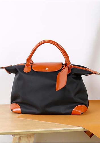 Rachele Nylon Medium Bag Black