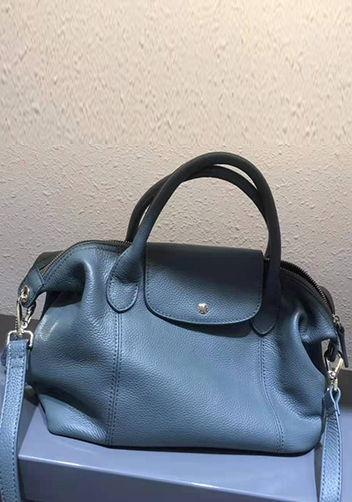 Rachele Leather Medium Bag Blue Grey Rachele Leather Medium Bag Blue Grey