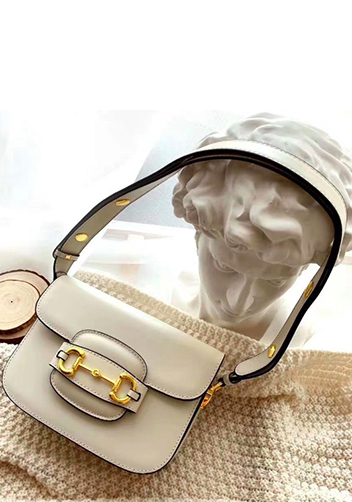 Alicia Leather Shoulder Bag Cream Alicia Leather Shoulder Bag Cream