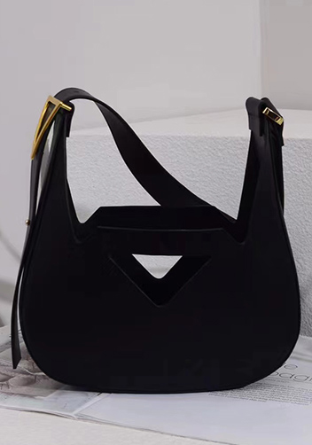 The JAB Leather Shoulder Bag Black The JAB Leather Shoulder Bag Black