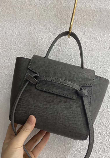 Debbie Top Handle Mini Bag Dark Grey