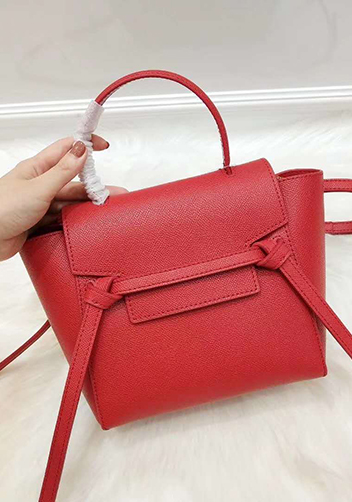 Debbie Top Handle Nano Bag Red
