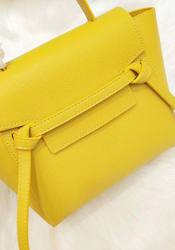 Debbie Top Handle Nano Bag Yellow