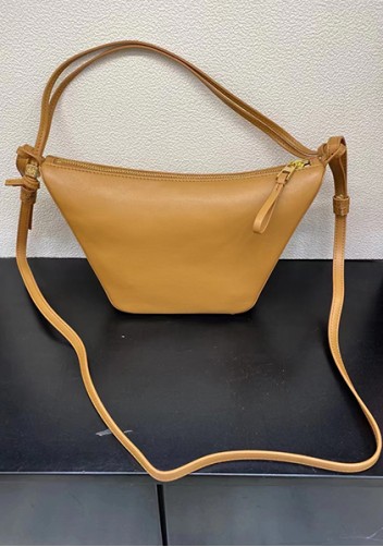 Adrienne Leather Hobo Bag Camel