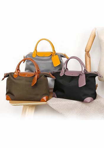 Rachele Nylon Medium Bag Black