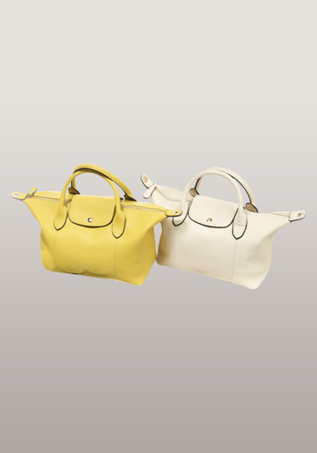 Rachele Leather Medium Bag Yellow