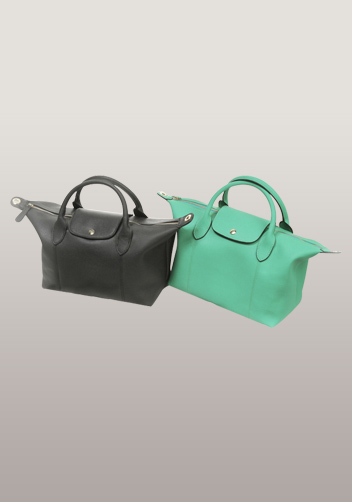 Rachele Leather Medium Bag Green