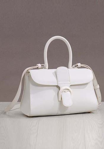 Hurricane Smooth Leather Shoulder Bag White