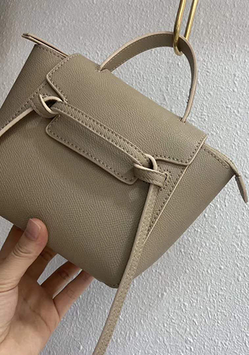 Debbie Top Handle Mini Bag Grey